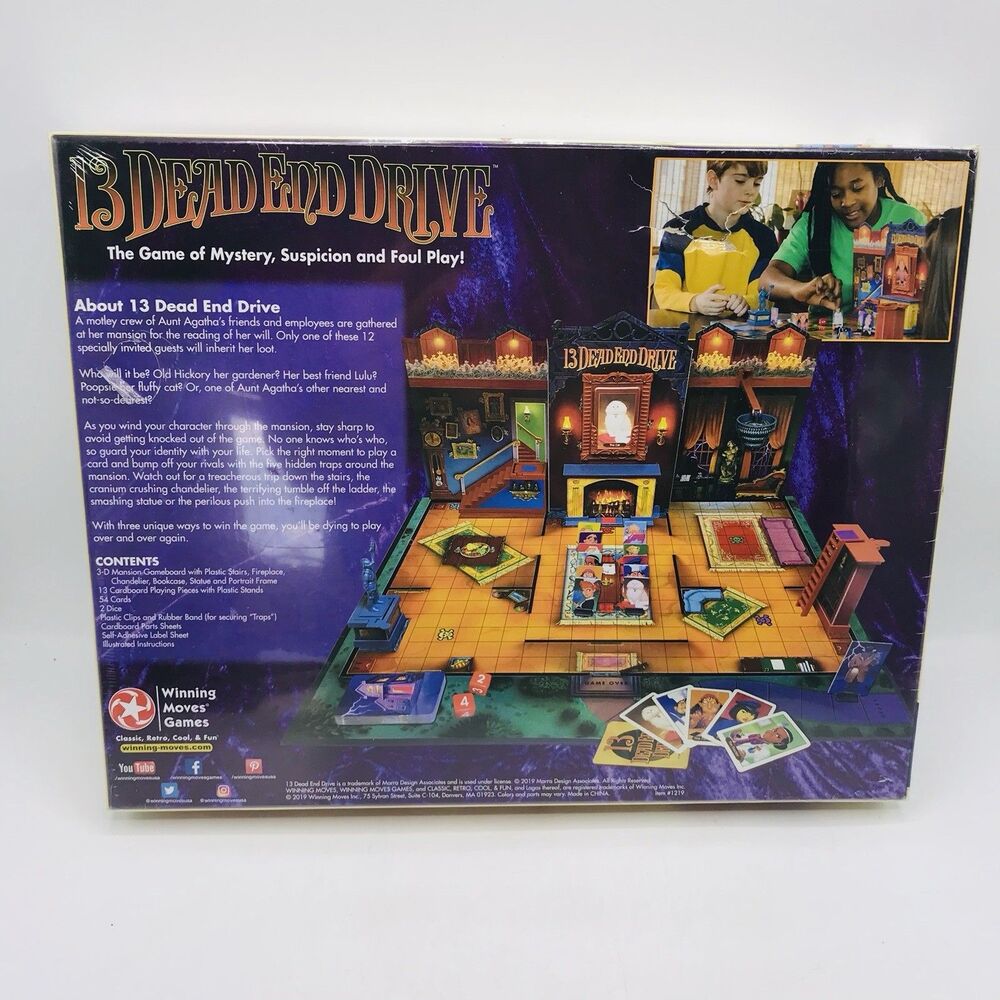 13 Dead End Drive Board Game Milton Bradley Family Game Night Kids & Adults NEW - Picture 4 of 6